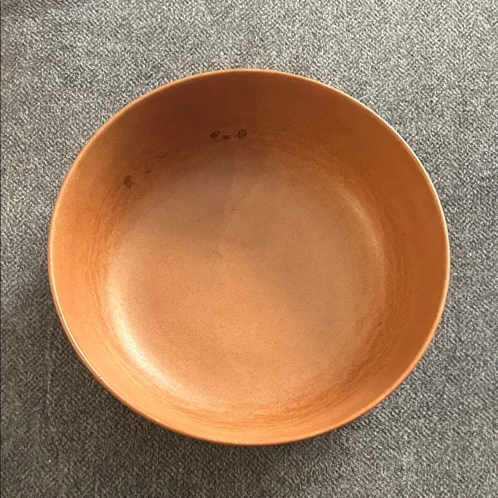 Vgt Ellingers agatized wood bowl. 3 inches tall 9 inches wide. - Picture 3 of 5